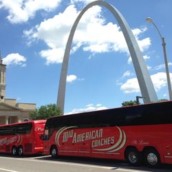 Mid American Coaches - At home in St. Louis.
