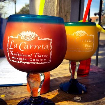 La Carreta - Baton Rouge - Raspberry margarita and mango margarita  Get them for sure!!!!!!!!! - Mexican Near Me - Baton Rouge, Louisiana