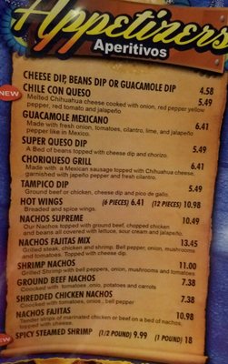 Menu photo 6 Los Cabos Bartlett, TN
