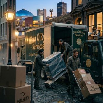 Gina O'Ryan Services - Certified Professional Moving - Movers Near Me - Derby, Kansas Gina O'Ryan Services - Certified Professional Moving - Movers Near Me - Derby, Kansas