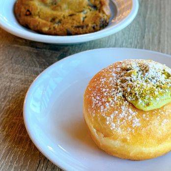 Le Cafe Du Sud - Chocolate Chip Cookie & Pistachio Beignet - Bakeries Near Me - Las Vegas, Nevada