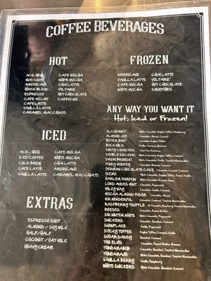 Menu photo 1 No Filter Café Garner, NC