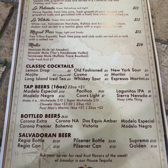 Reyes Bar & Restaurant - Drink menu 5/1/26 - Salvadoran Near Me - Woodbridge, California Reyes Bar & Restaurant - Drink menu 5/1/26 - Salvadoran Near Me - Woodbridge, California