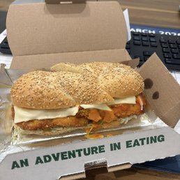 The Chopper with chipotle mayo added The Chopper with chipotle mayo added
