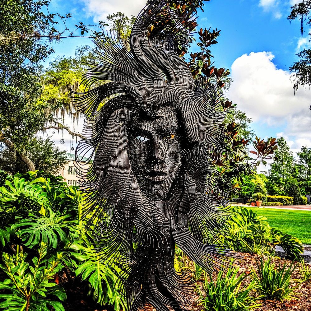 Sculpture garden @orlandoadventuring on Instagram