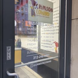 Exterior photo of Crimson Coward - Chicago, Illinois Exterior photo of Crimson Coward - Chicago, Illinois