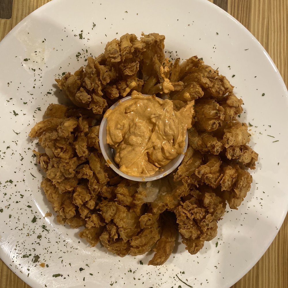 Star Tavern - Onion Blossom. Diet food.. NOT. Delicious .. YES - Pizza Near Me - City Of Orange, New Jersey Star Tavern - Onion Blossom. Diet food.. NOT. Delicious .. YES - Pizza Near Me - City Of Orange, New Jersey