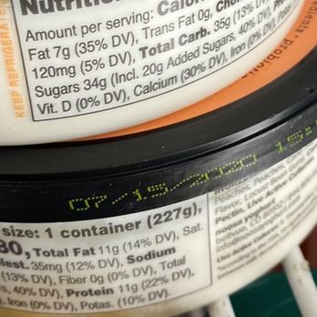 Otherlands - expired yogurt, by a month. always expired, a regular occurrence. - Coffee & Tea Near Me - Memphis, Tennessee
