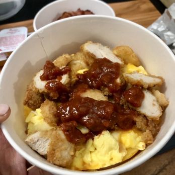 Chick-fil-A - Hash Brown Scramble Bowl with jalapeño salsa. - Fast Food Near Me - Catonsville, Maryland