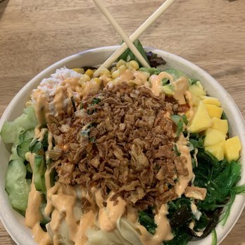 Poke Tiki - The small poke bowl with spicy tuna & spicy salmon! So fresh and delicious! - Poke Near Me - San Clemente, California Poke Tiki - The small poke bowl with spicy tuna & spicy salmon! So fresh and delicious! - Poke Near Me - San Clemente, California