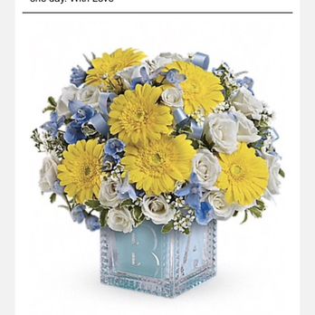 Four Seasons Flower Shop - Baby first block-premium. - Florists Near Me - Mount Kisco, New York