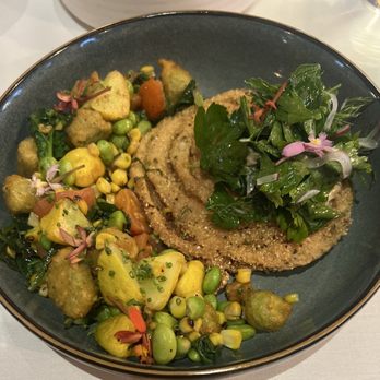 Linden - Cornmeal crusted catfish, succotash, and slaw. Special item, not on the menu, so you'll have to ask for it. 10/10! - New American Near Me - Los Angeles, California Linden - Cornmeal crusted catfish, succotash, and slaw. Special item, not on the menu, so you'll have to ask for it. 10/10! - New American Near Me - Los Angeles, California