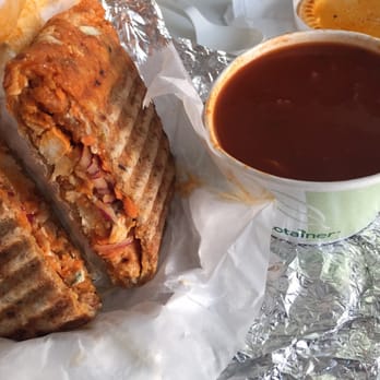 GreenStreets Salads - Buffalo chicken panini and southwestern tomato soup - Sandwiches Near Me - Brooklyn, New York GreenStreets Salads - Buffalo chicken panini and southwestern tomato soup - Sandwiches Near Me - Brooklyn, New York