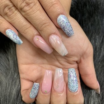Shiny Nails - Not exactly what I wanted but Rachel did it as close as possible and I still ended up liking the results! - Nail Salons Near Me - Carson, California Shiny Nails - Not exactly what I wanted but Rachel did it as close as possible and I still ended up liking the results! - Nail Salons Near Me - Carson, California