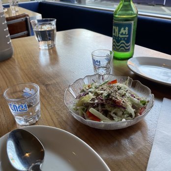 ARIARI - Complimentary salad - Korean Near Me - New York, New York