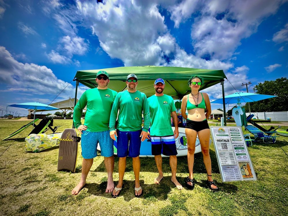 Green Wave Watersports Logo