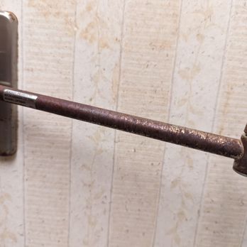 Bay Landing Hotel - Completely rusted out on the mirror in the bathroom - Hotels Near Me - Burlingame, California Bay Landing Hotel - Completely rusted out on the mirror in the bathroom - Hotels Near Me - Burlingame, California