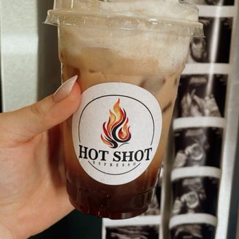 Java Nick's Coffee Hut - Small brown sugar shaken espresso (only 1 pumps brown sugar cinnamon) and vanilla cold foam - Coffee & Tea Near Me - Carlsbad, New Mexico