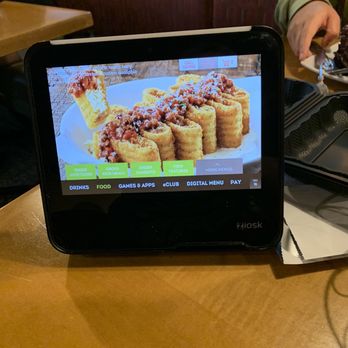 Olive Garden Italian Restaurant - Digital menu and games on the table - Italian Near Me - Olathe, Kansas