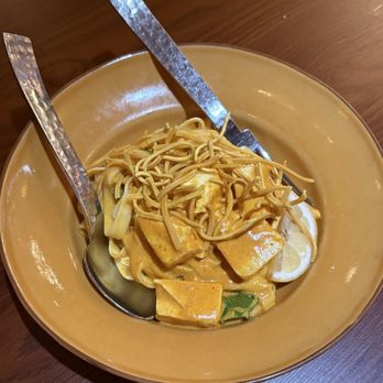 Mingalaba - House Special Noodle with tofu - Burmese Near Me - Burlingame, California Mingalaba - House Special Noodle with tofu - Burmese Near Me - Burlingame, California