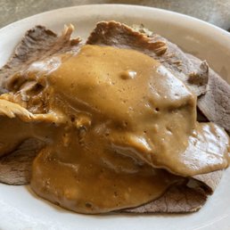 Open Face Roast Beef Sandwich Open Face Roast Beef Sandwich