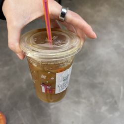 Dunkin' - This should also be an iced coffee with flavors and cream.
