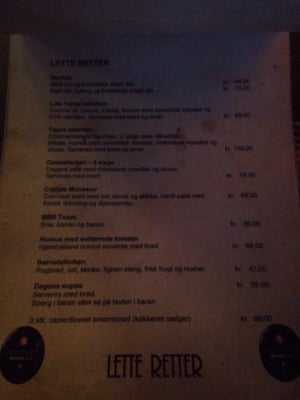 Menu photo 3 Barbar Bar Copenhagen, 84