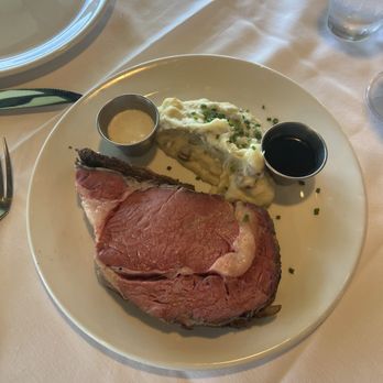 Chart House - Captain Cut Prime Rib & 3 Potato Garlic Mashed - Seafood Near Me - Longboat Key, Florida