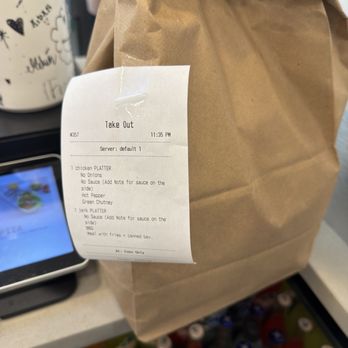 Omar's Pitas & Platters - To go order - Halal Near Me - Alexandria, Virginia