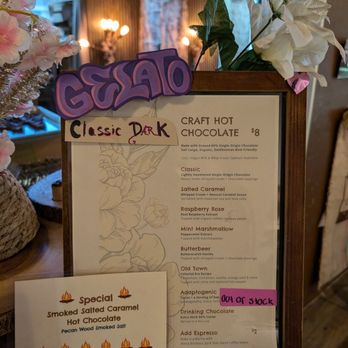 River Sea Chocolates - Hot chocolate menu - and gelato for a cold treat! - Chocolatiers & Shops Near Me - Chantilly, Virginia River Sea Chocolates - Hot chocolate menu - and gelato for a cold treat! - Chocolatiers & Shops Near Me - Chantilly, Virginia