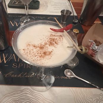 Waterman Spirits - Chili Cinnamon Vodka Martini - Wine Tasting Room Near Me - Virginia Beach, Virginia