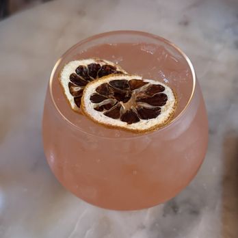 Cafe Italia - I think this is the Aphrodite- my friend had it, grapefruit forward - Cafes Near Me - Providence, Rhode Island