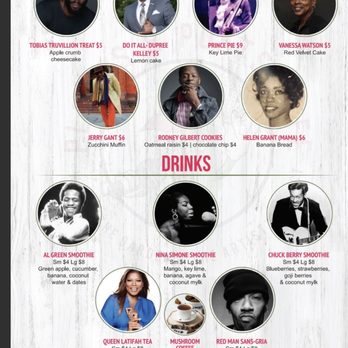 Plants & Poets Cafe - Dessert and Drinks Menu - Vegan Near Me - Newark, New Jersey
