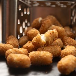 Fried Mozzarella Pickle Bites