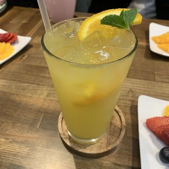 Cafe Lilia - Honey Lemon Drink - Cafes Near Me - Mountlake Terrace, Washington