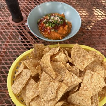 Kinda Tropical - Sriracha Carrot Hummus - Breakfast & Brunch Near Me - Austin, Texas Kinda Tropical - Sriracha Carrot Hummus - Breakfast & Brunch Near Me - Austin, Texas