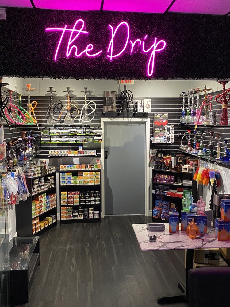 The Drip Smoke Shop & Lounge Logo