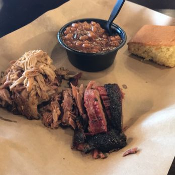 Mission BBQ - Brisket, pull pork, corn bread and beans - Barbeque Near Me - Oviedo, Florida Mission BBQ - Brisket, pull pork, corn bread and beans - Barbeque Near Me - Oviedo, Florida