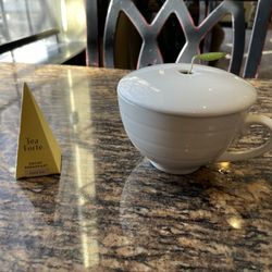 This is my tea brewing; such a nice start.