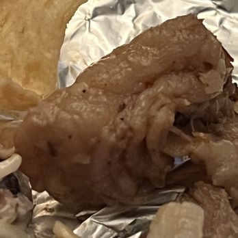 Chipotle Mexican Grill - This is one of the few pieces of steak in my burrito. I'm glad I didn't finish it! - Mexican Near Me - Charlotte, North Carolina Chipotle Mexican Grill - This is one of the few pieces of steak in my burrito. I'm glad I didn't finish it! - Mexican Near Me - Charlotte, North Carolina