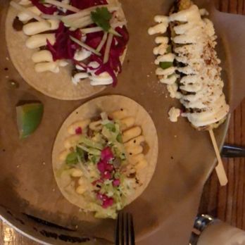 La Carnita - Baja Shrimp Taco, In Cod We Trust Taco and a Mexican street corn - Mexican Near Me - Toronto, Ontario La Carnita - Baja Shrimp Taco, In Cod We Trust Taco and a Mexican street corn - Mexican Near Me - Toronto, Ontario