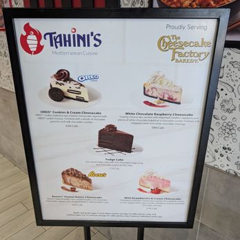 Tahini's Shawarma - Kingston Rd - It has Cheesecake Factory desserts. - Mediterranean Near Me - Pickering, Ontario