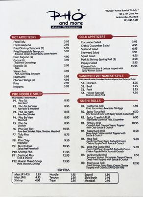 Menu photo 4 Pho And More Jacksonville, AR Menu photo 4 Pho And More Jacksonville, AR