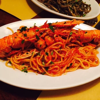 Osteria alla Vedova - Pasta w/local fresh shrimp. - Venetian Near Me - Venezia, VE