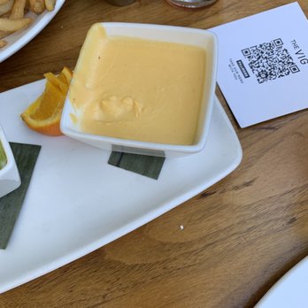 The Vig Fillmore - Velveeta tasting queso - New American Near Me - Phoenix, Arizona