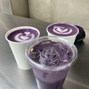 Laveta - Ube Lattes w/ added shots of Espresso - Coffee & Tea Near Me - Los Angeles, California Laveta - Ube Lattes w/ added shots of Espresso - Coffee & Tea Near Me - Los Angeles, California