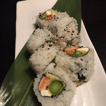 Sushi Yukiya - Philadelphia roll added Asparagus - Sushi Bars Near Me - Oceanside, California Sushi Yukiya - Philadelphia roll added Asparagus - Sushi Bars Near Me - Oceanside, California