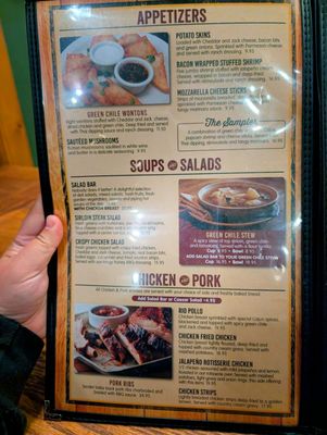 Menu photo 3 Cattle Baron El Paso, TX