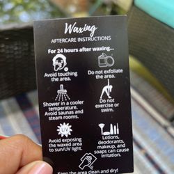 Oak City Skin and Wax - Aftercare instructions for waxing