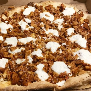 Justino's Pizzeria - Chicken Parmesan pizza - Pizza Near Me - New York, New York Justino's Pizzeria - Chicken Parmesan pizza - Pizza Near Me - New York, New York